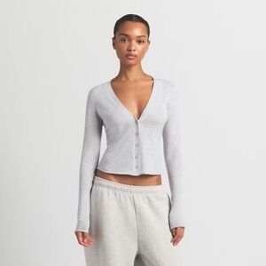 SKIMS Featherweight Cashmere Cardigan